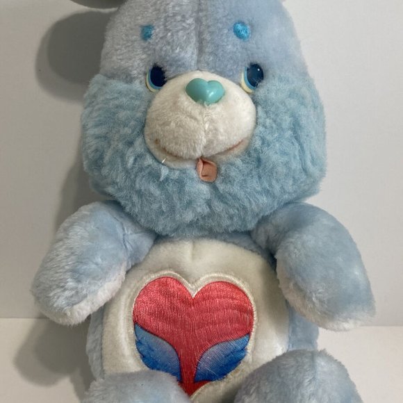 Kenner Toys Vintage 984 Care Bears Cousins Swift Heart Rabbit 12 Stuffed Animal Plush Toy